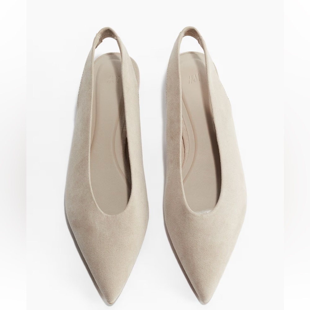 Women’s H&M slingback flats. Size 10. New! - Picture 2 of 6